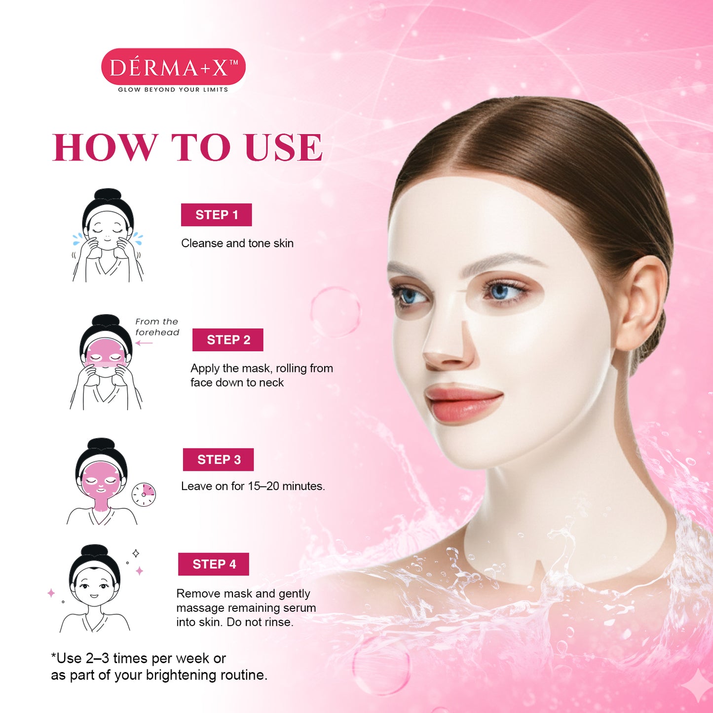 PDRN-X Recovery (Calming) Rollout Serum Mask
